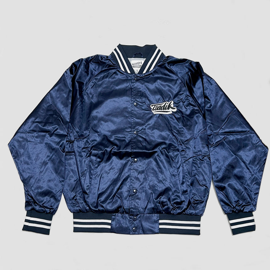 Shomer Shabbath Monochrome Bomber Jacket Navy