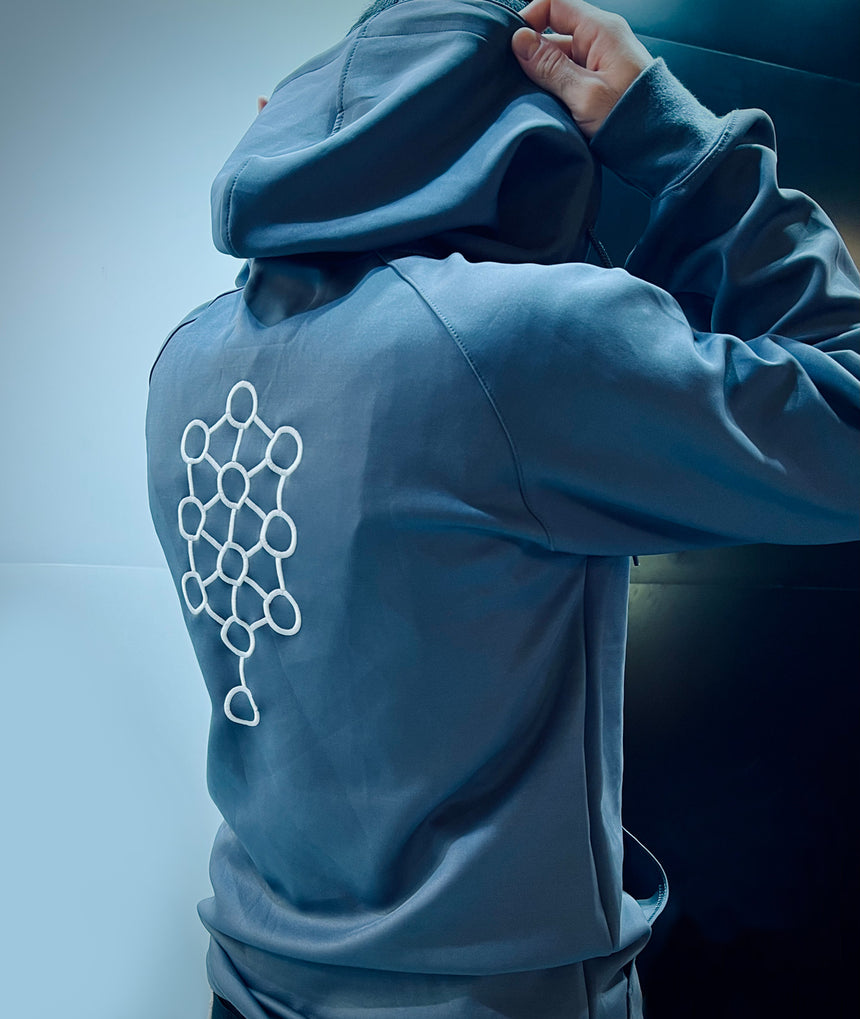 Tree of Life MonoChrome Scuba Hoodie