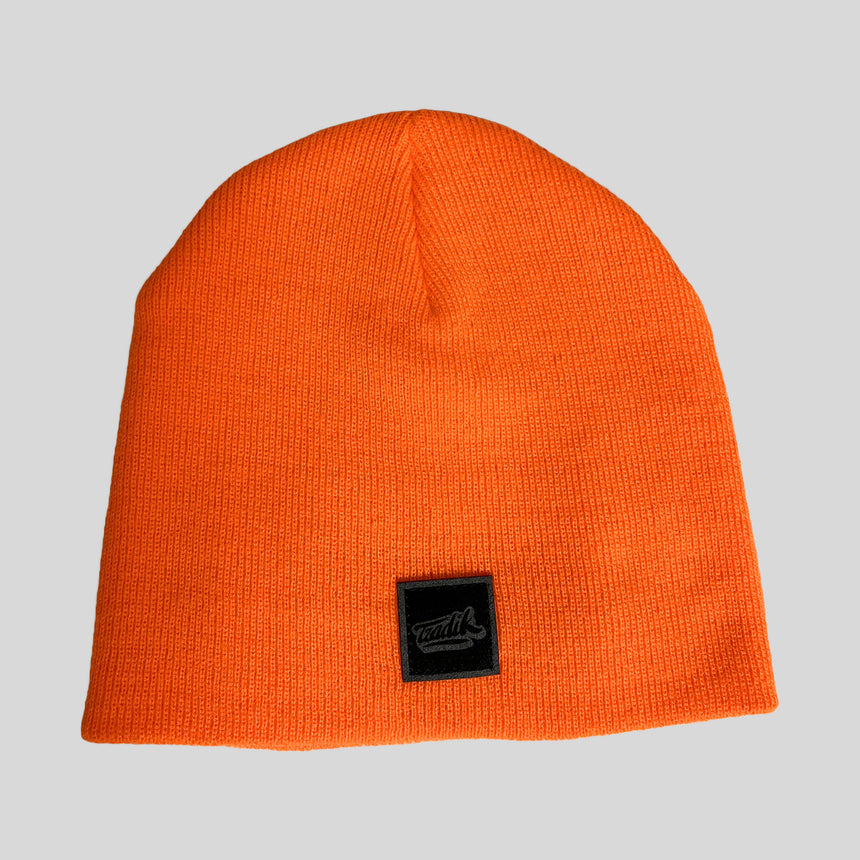 Tzadik Fluorescent Orange Beanie